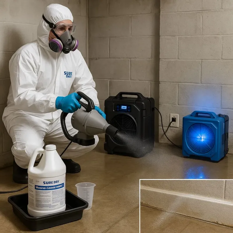 Sanitization and Odor Removal process in Salina, UT