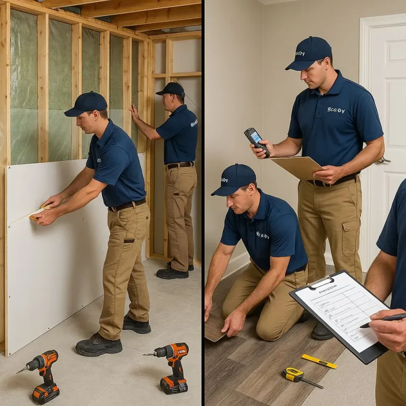 Repairs and Reconstruction process in Salina, UT